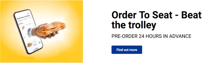 Order to Seat - Beat the trolley