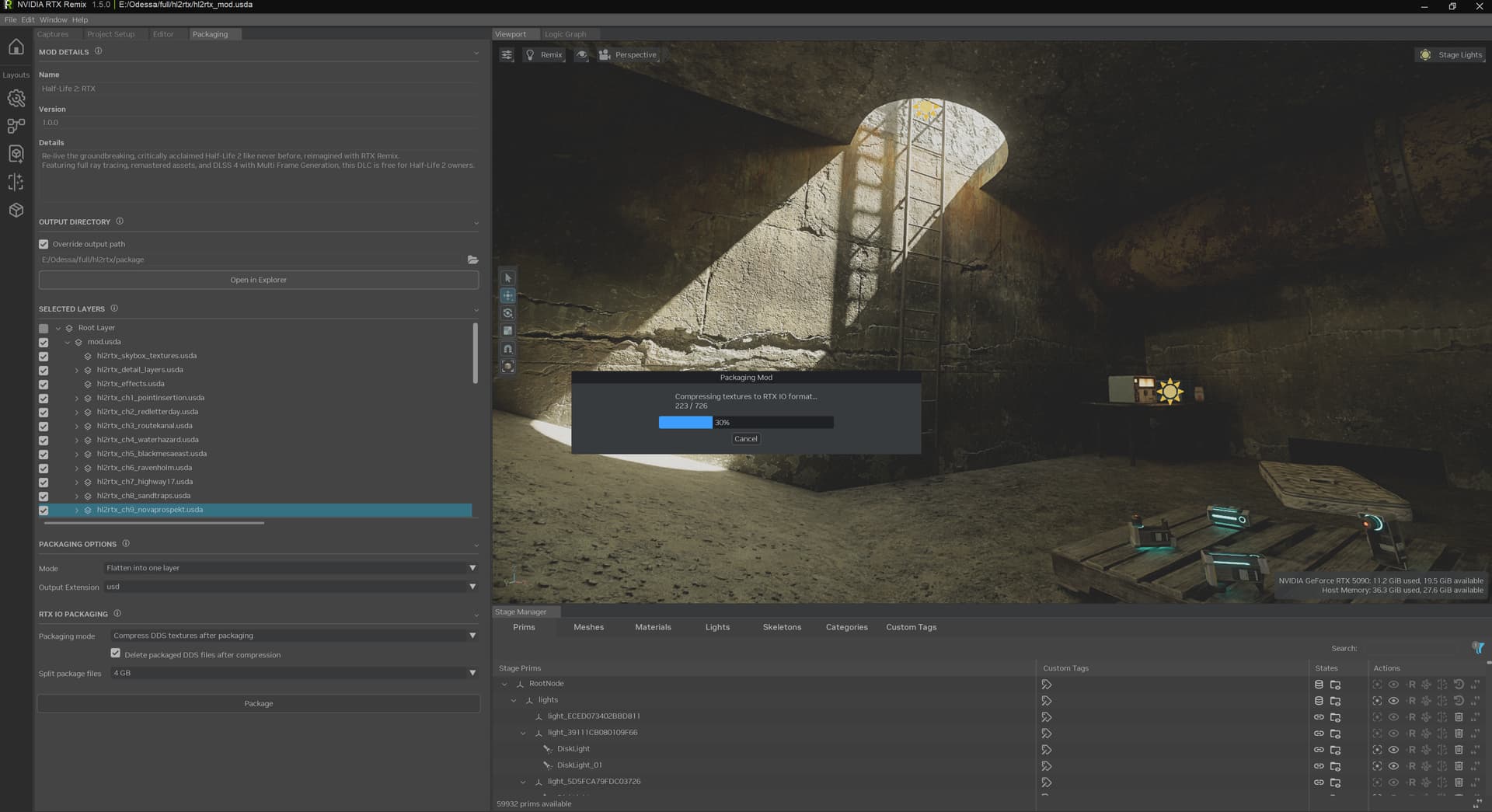 Nvidia RTX Remix 1.5 update