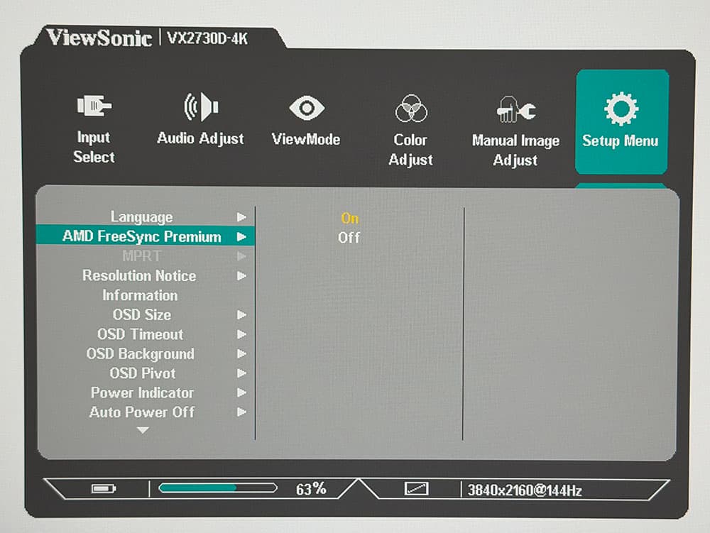 ViewSonic VX2730D-4K