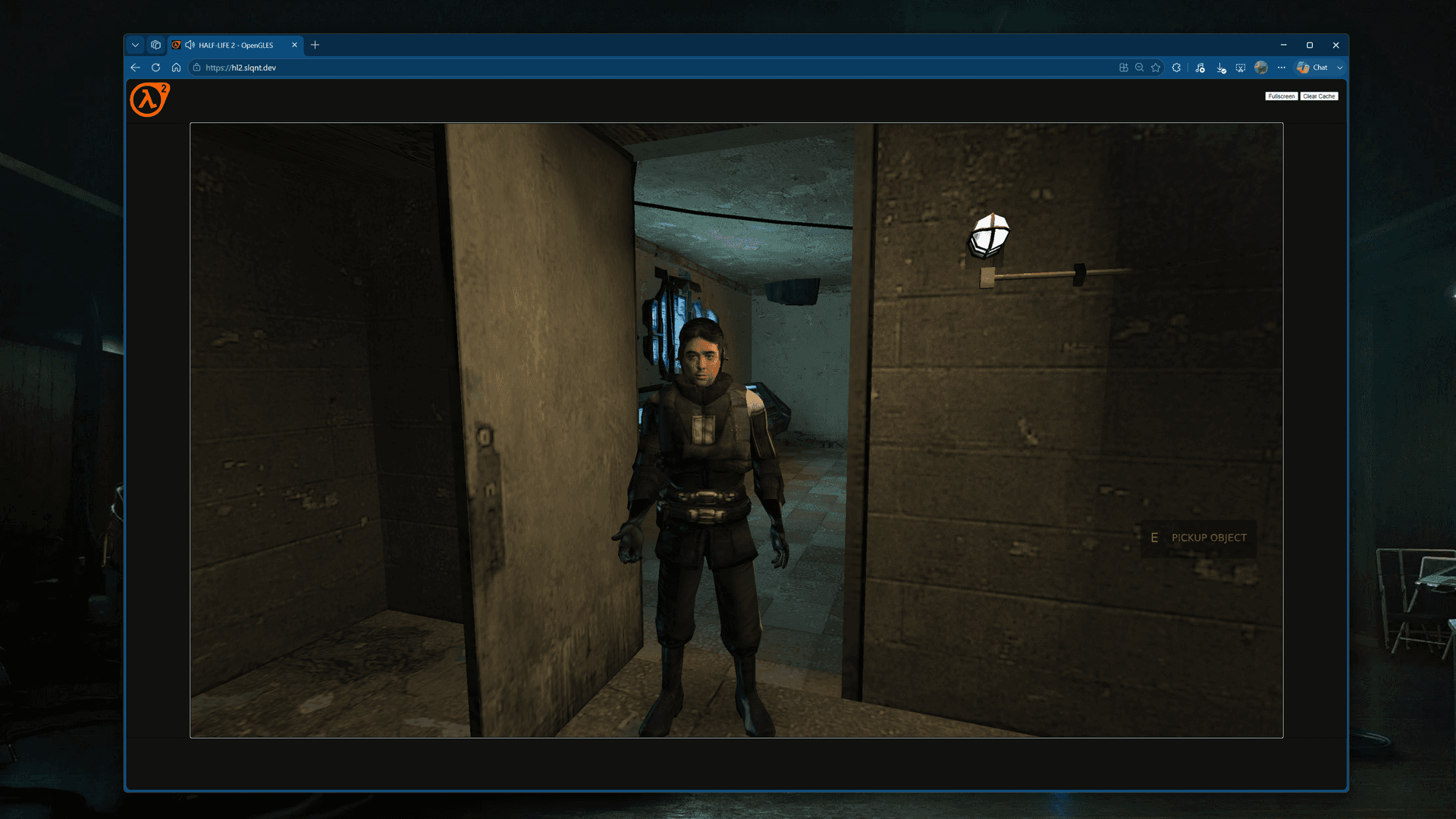 Half-Life 2 unofficial browser port