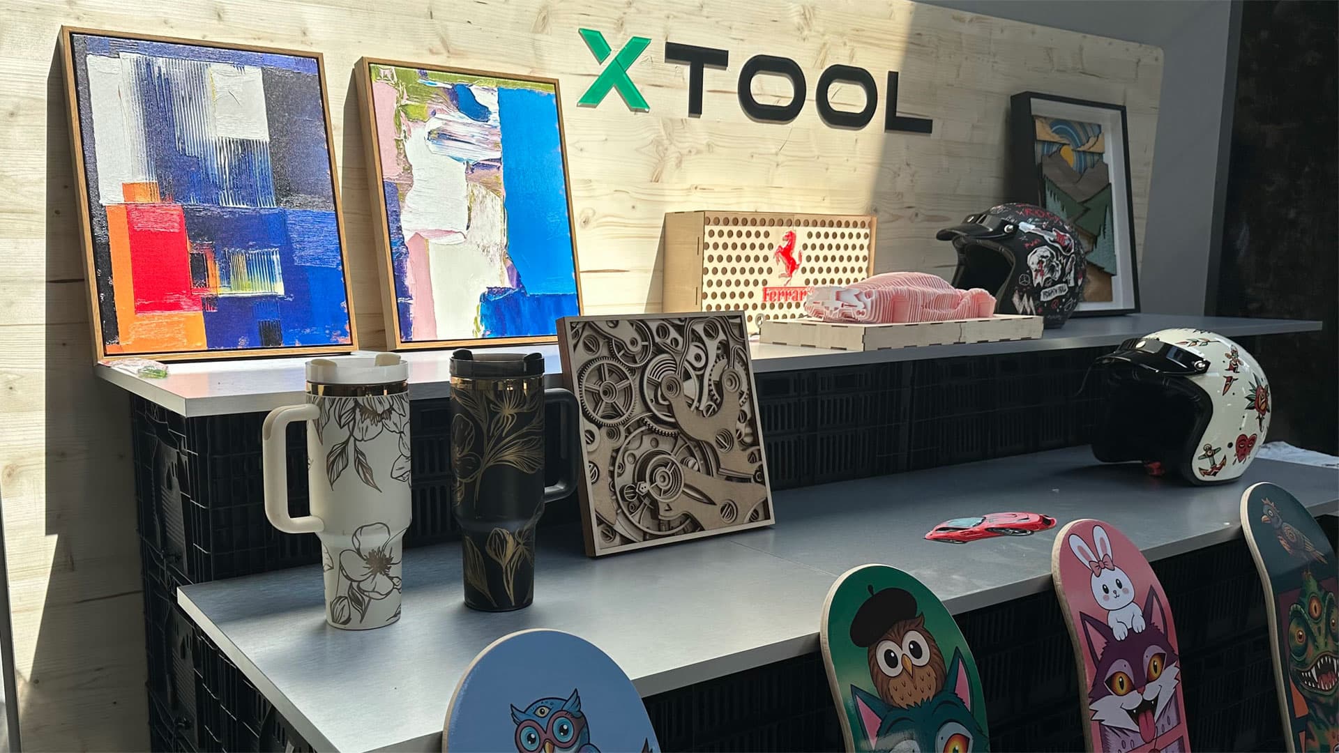 xTool 01 Omni Printer launch in Berlin