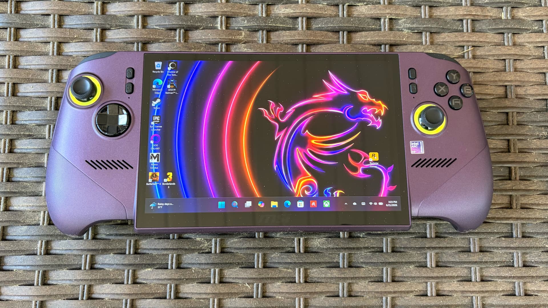 MSI Claw 8 EX AI+