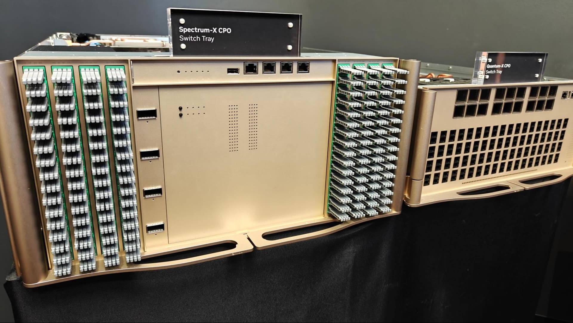 Spectrum-X CPO Switch Tray