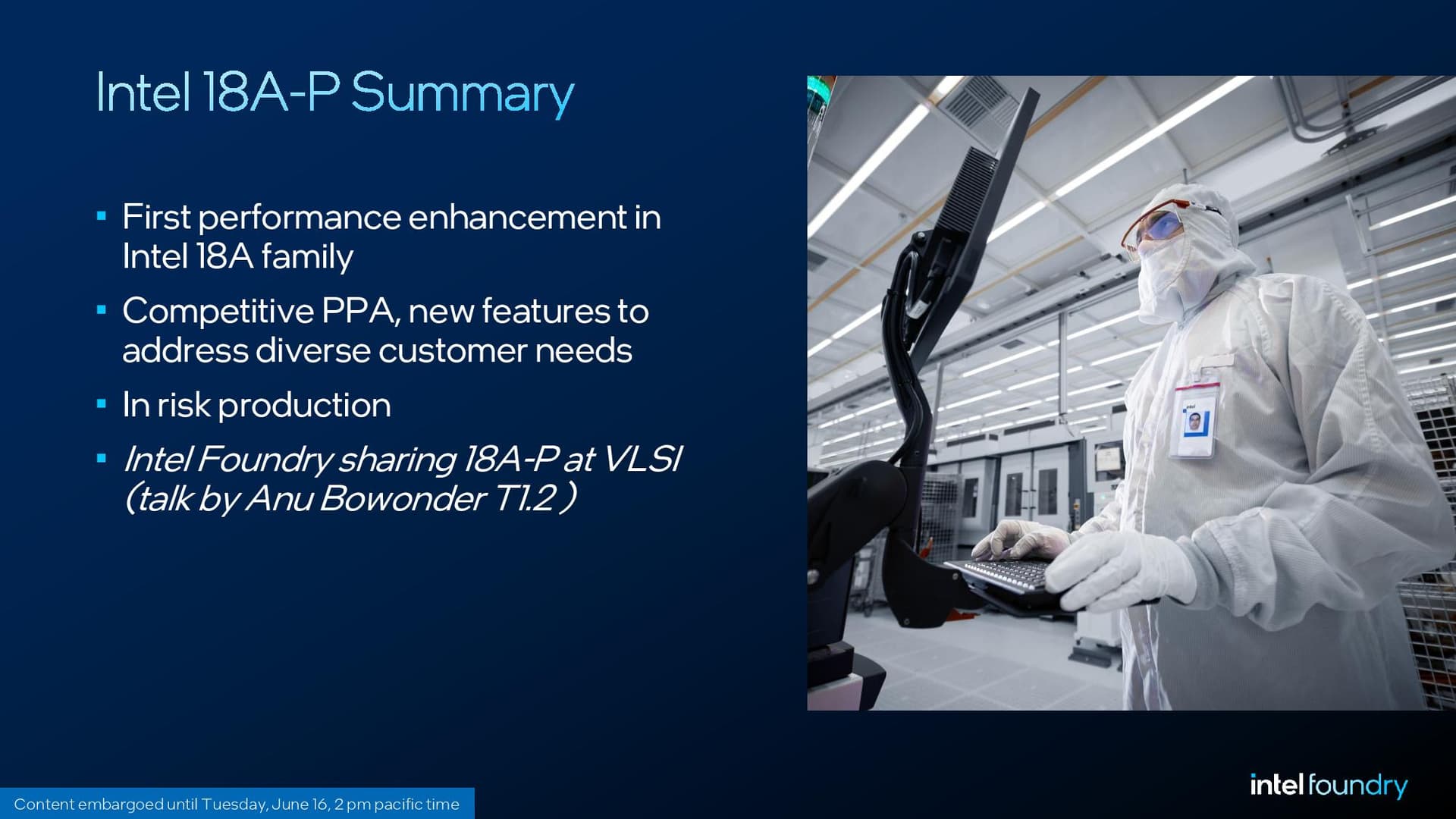 Intel 18A-P details.