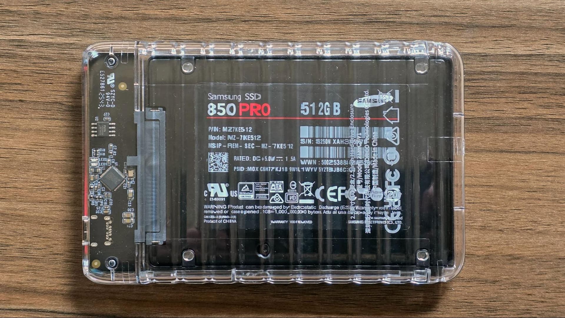 Testing old drives as external storage to avoid price hikes