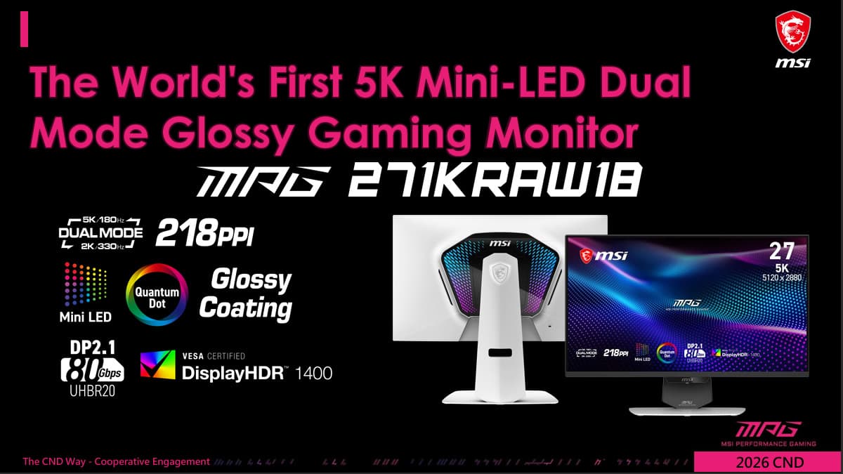 MSI MPG 271KRAW18