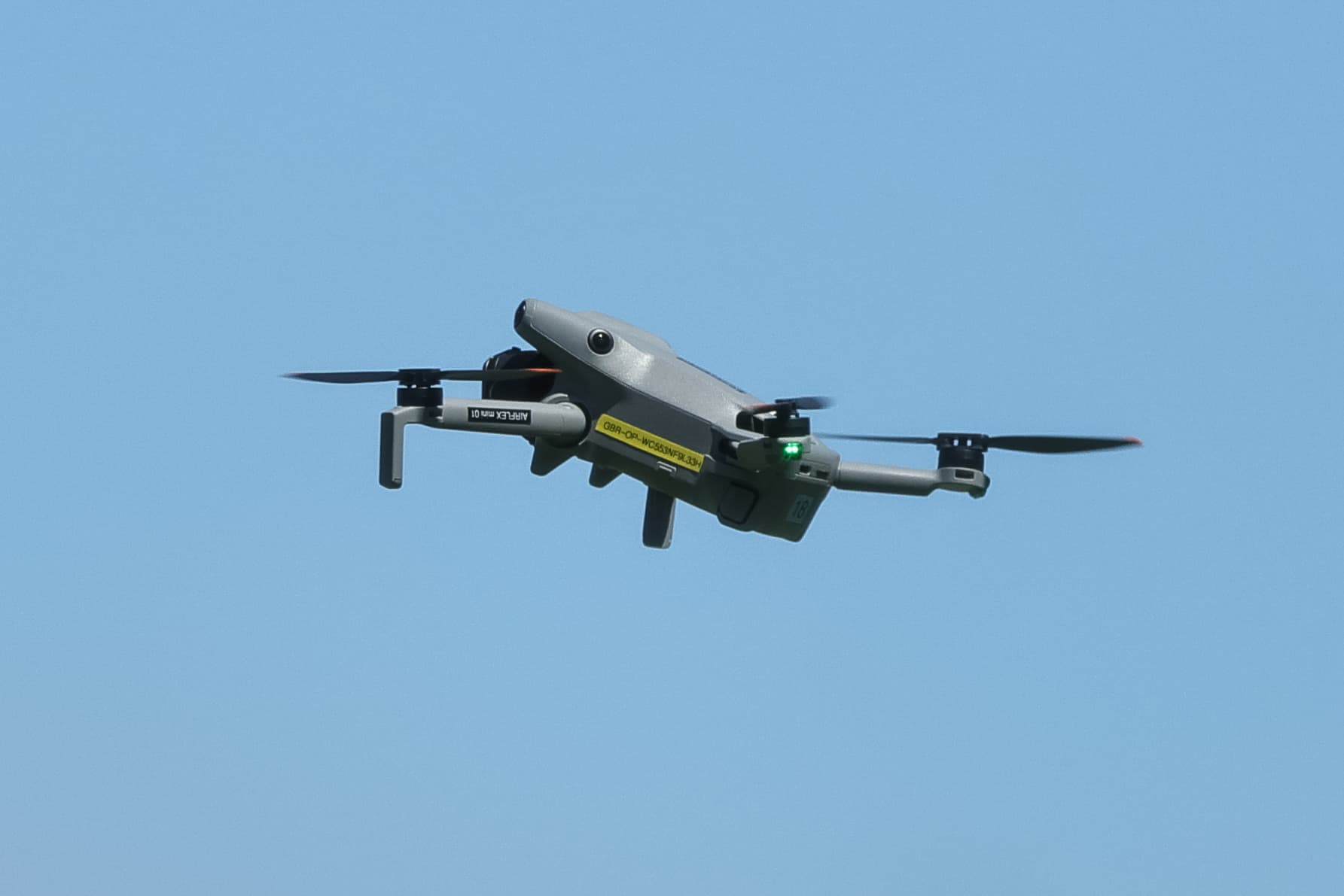 Drone in the sky