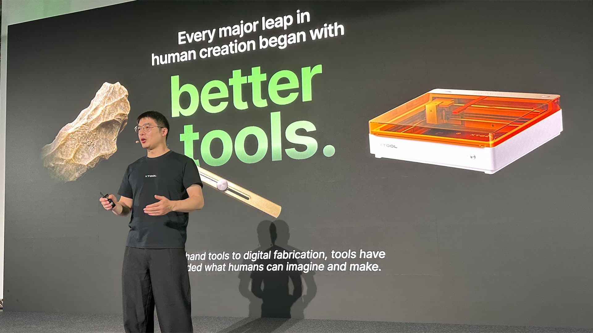 xTool 01 Omni Printer launch in Berlin