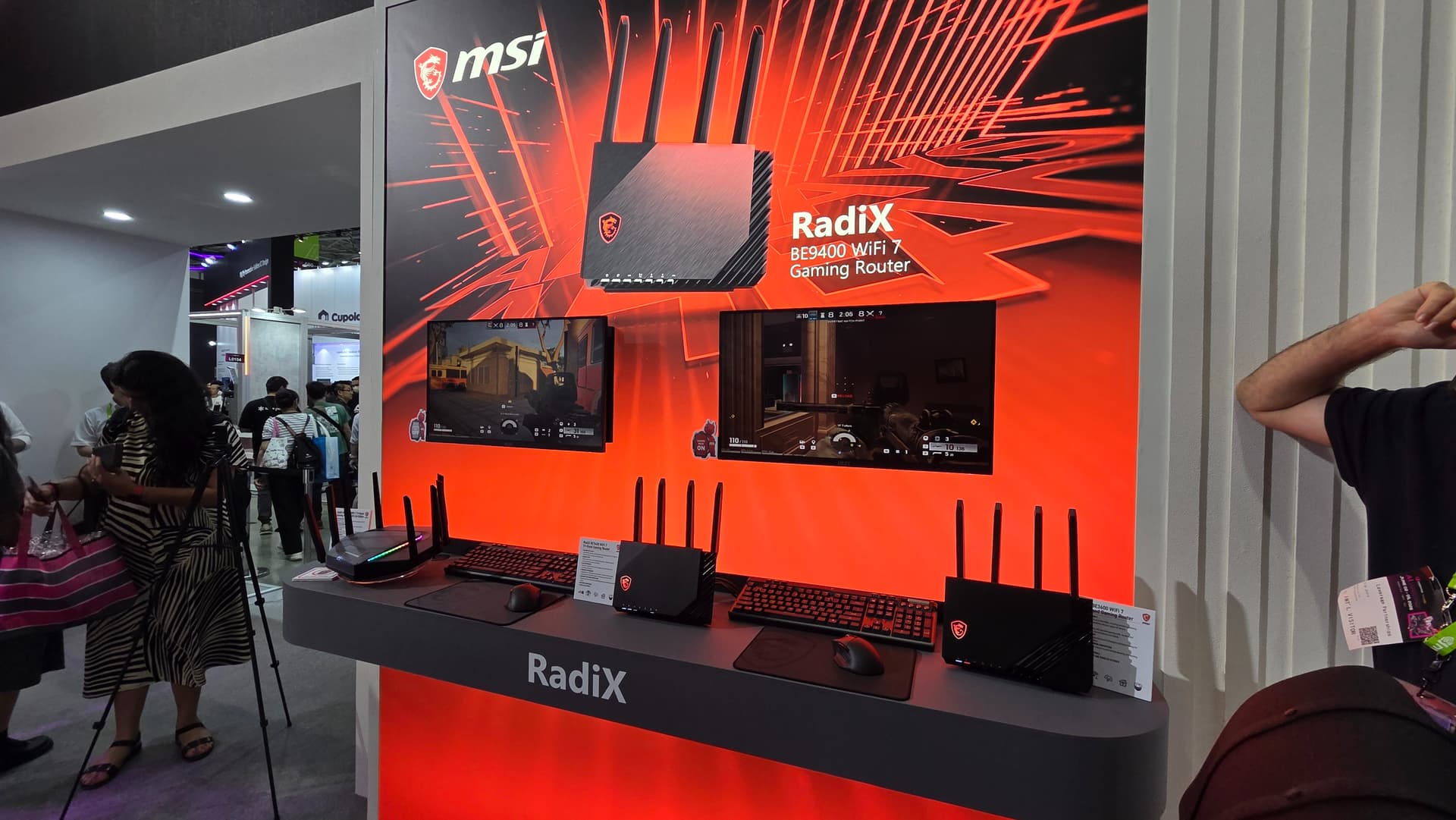 New MSI RadIX WiFi 7 routers at Computex 2026