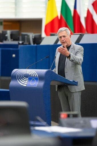 Figure 1 Greek journalist and MEP Stelios Kouloglou