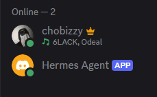 Bot がオンライン