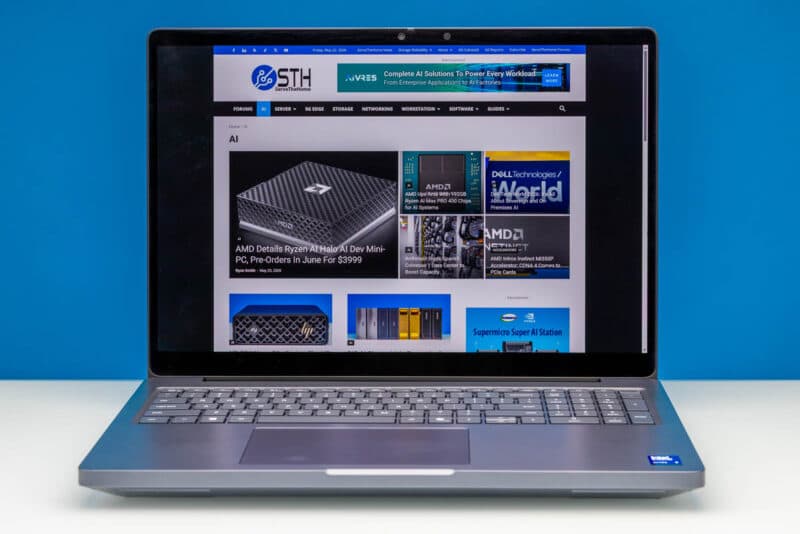 Dell Pro Max 16 Laptop Front 3