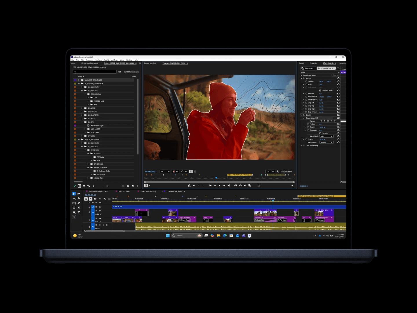 Surface Laptop Ultra for video editing