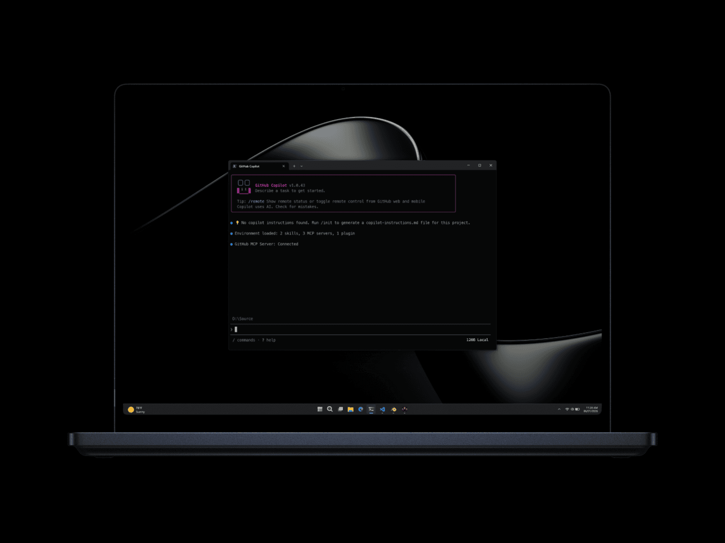 Surface Laptop Ultra running AI models