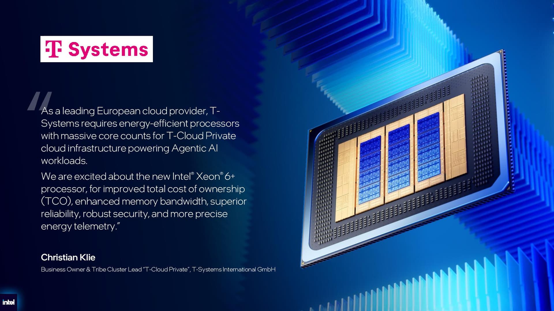 Intel Xeon 6+ details.
