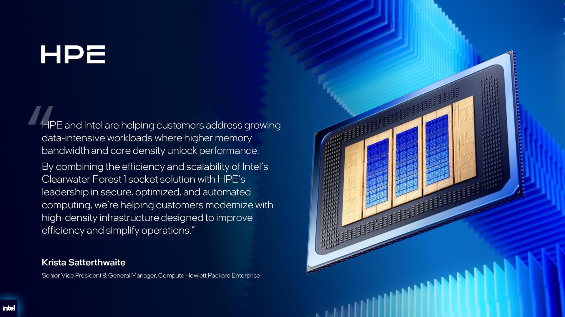 Intel Xeon 6+ details.