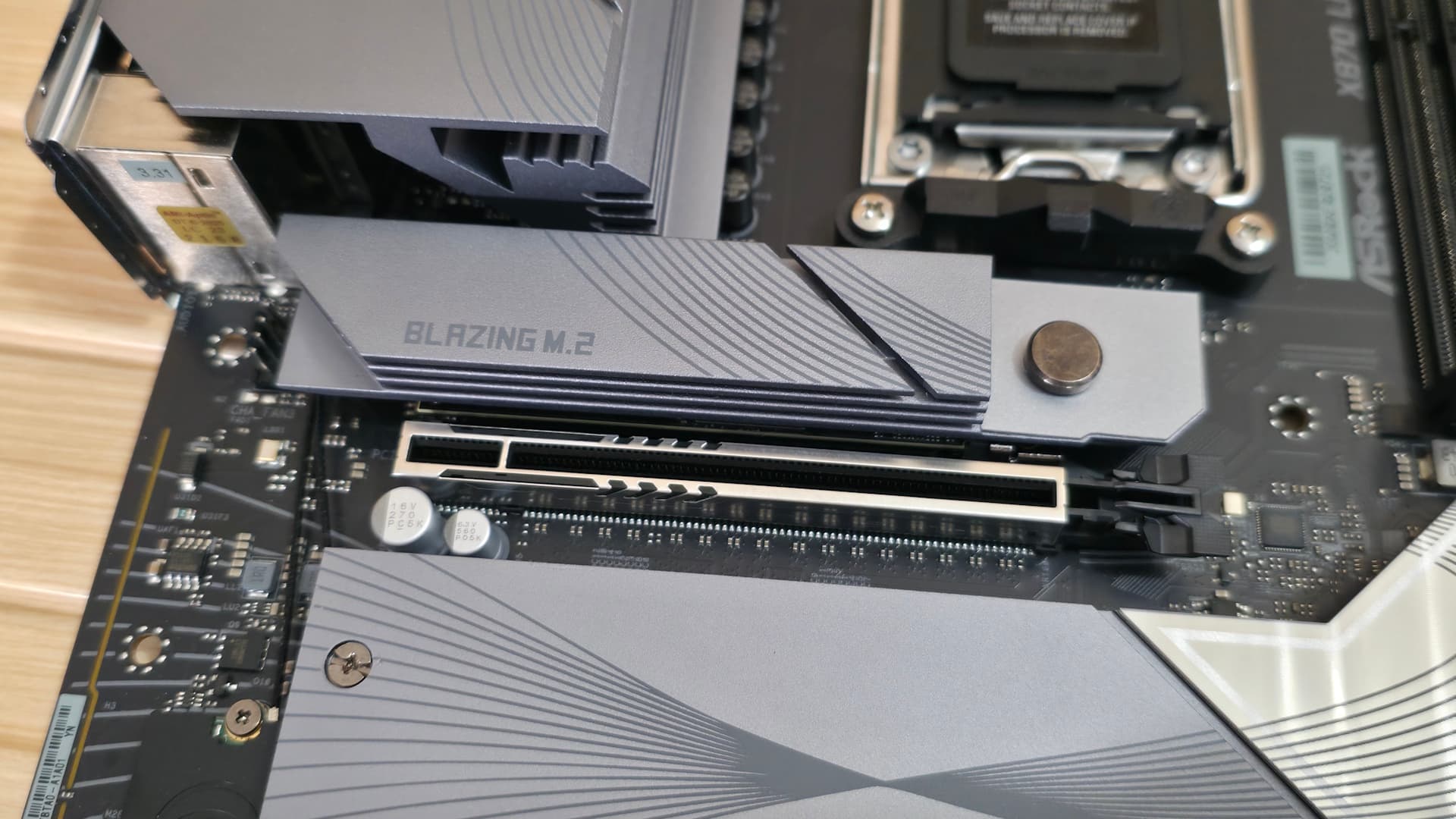 Testing motherboard m.2 heatsinks