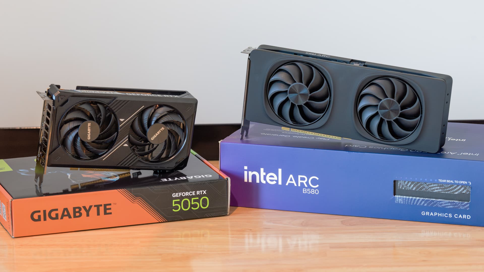 Nvidia GeForce RTX 5050 vs Intel Arc B580 Face Off