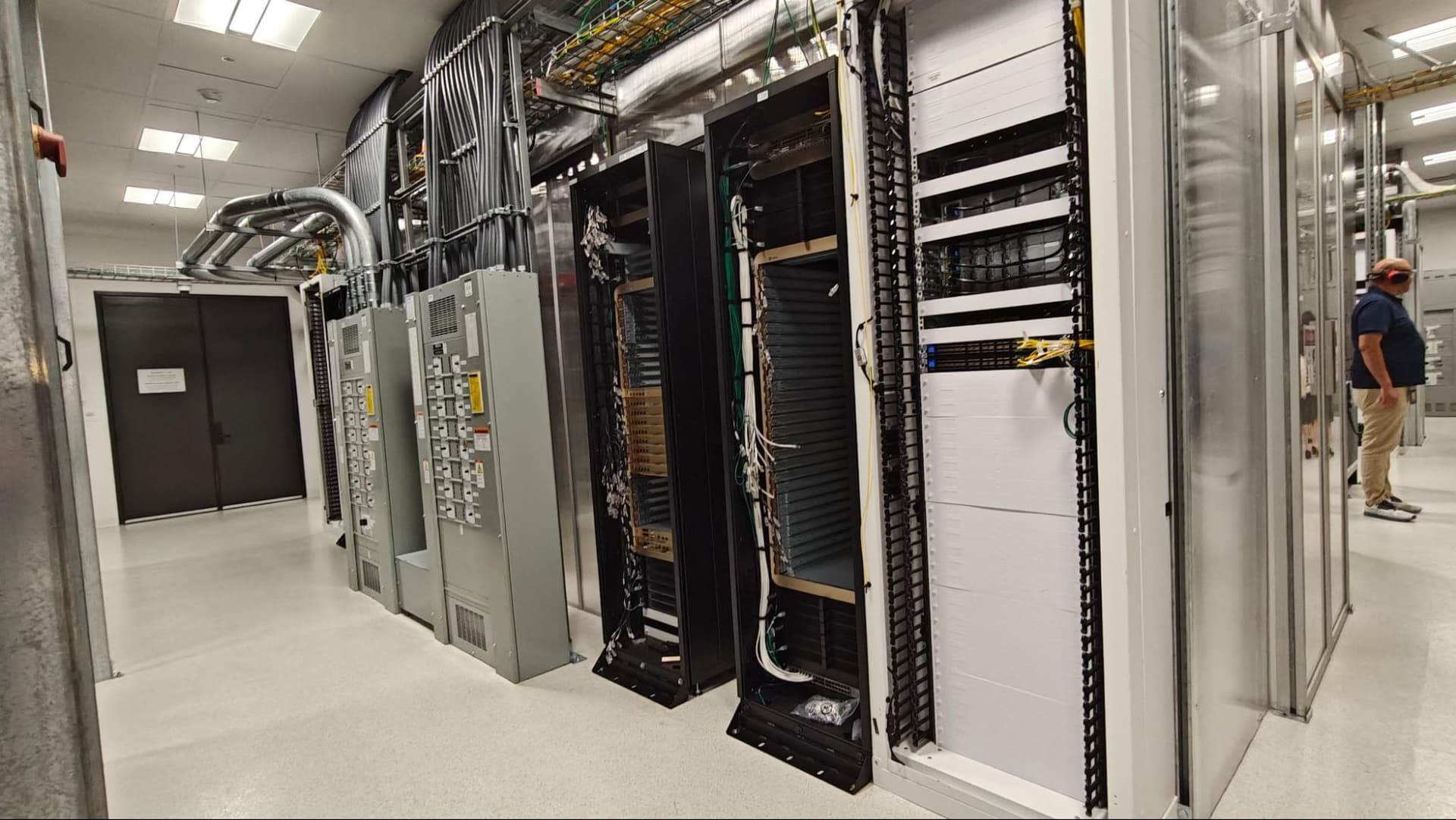 NVL72 Vera Rubin Rack inside Engineering Lab