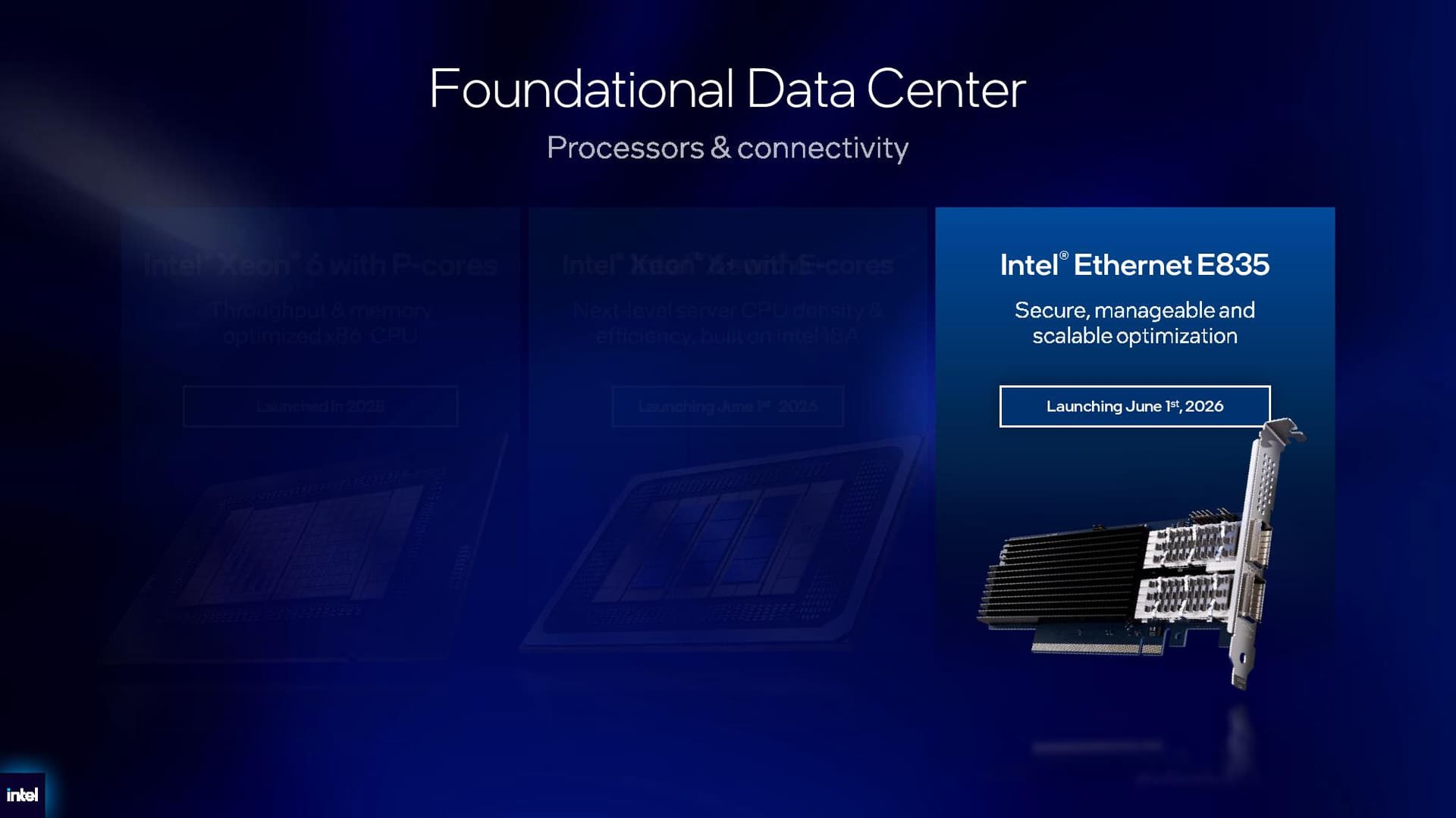 Intel Xeon 6+ details.