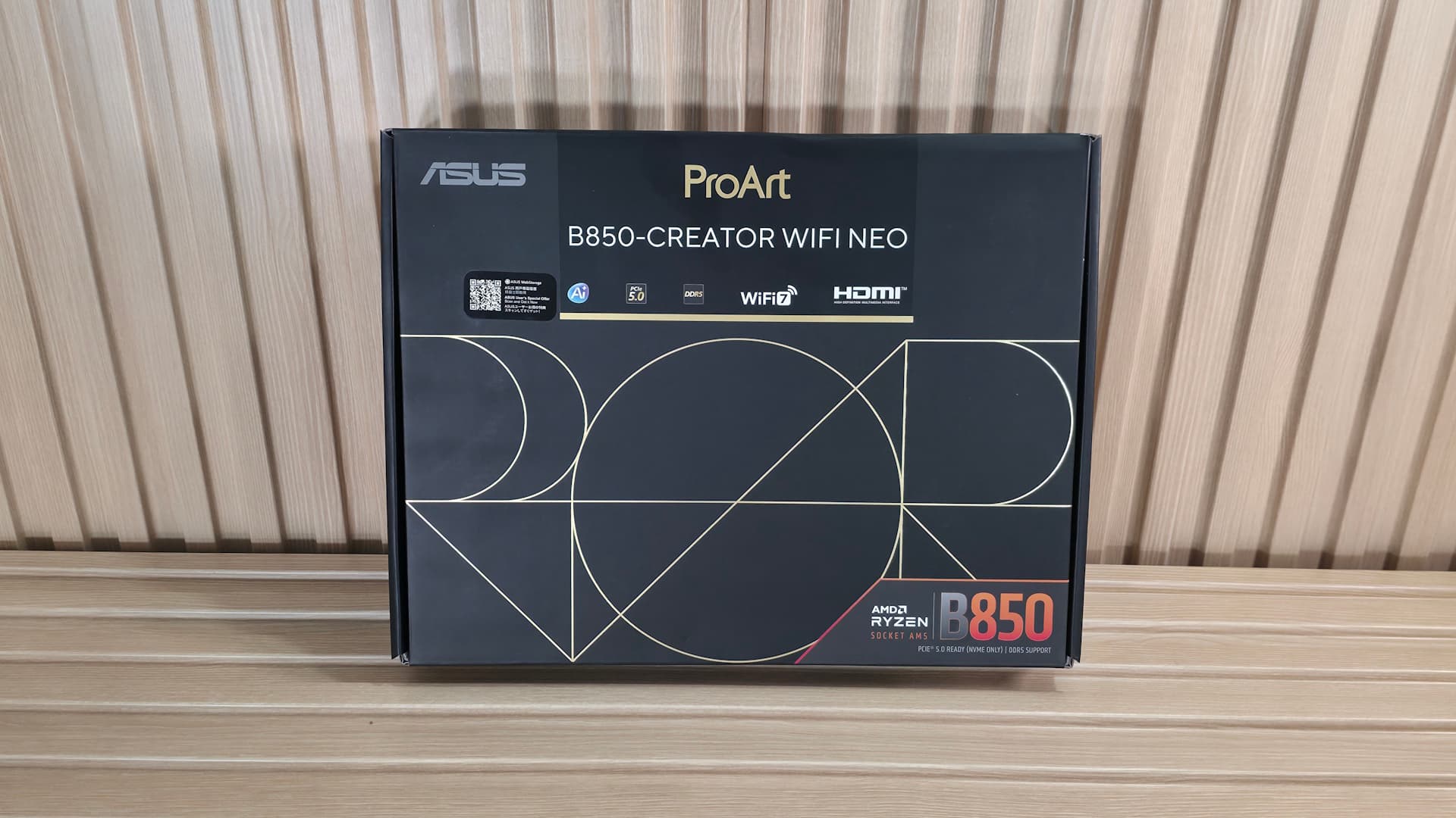 Asus B850-Creator Wifi Neo - board images
