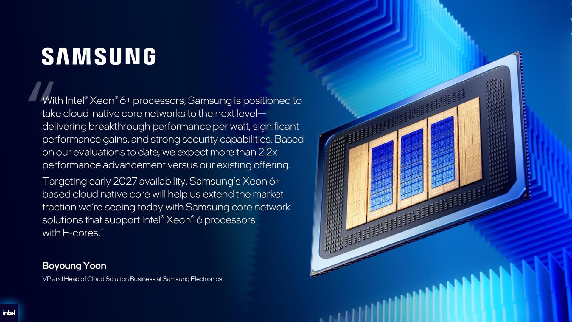 Intel Xeon 6+ details.