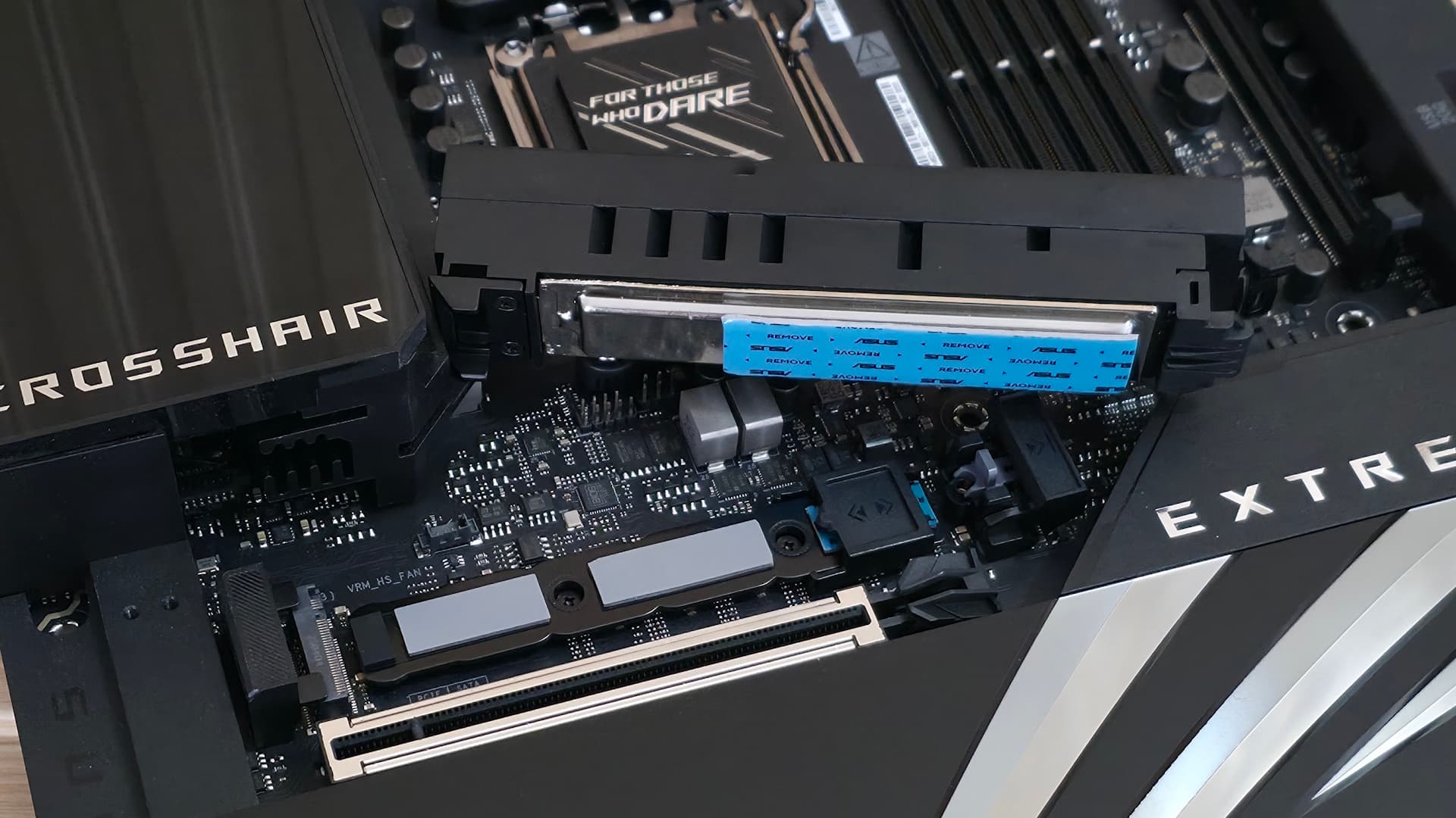 Testing motherboard m.2 heatsinks