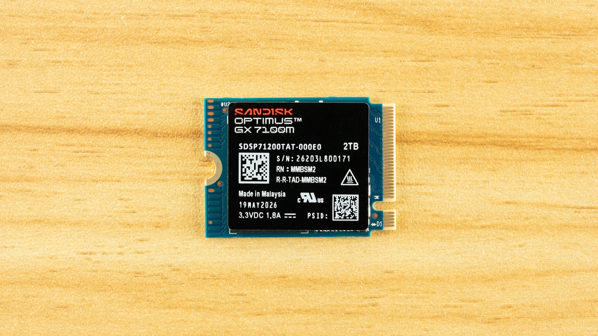 Sandisk Optimus GX 7100M 2TB SSD
