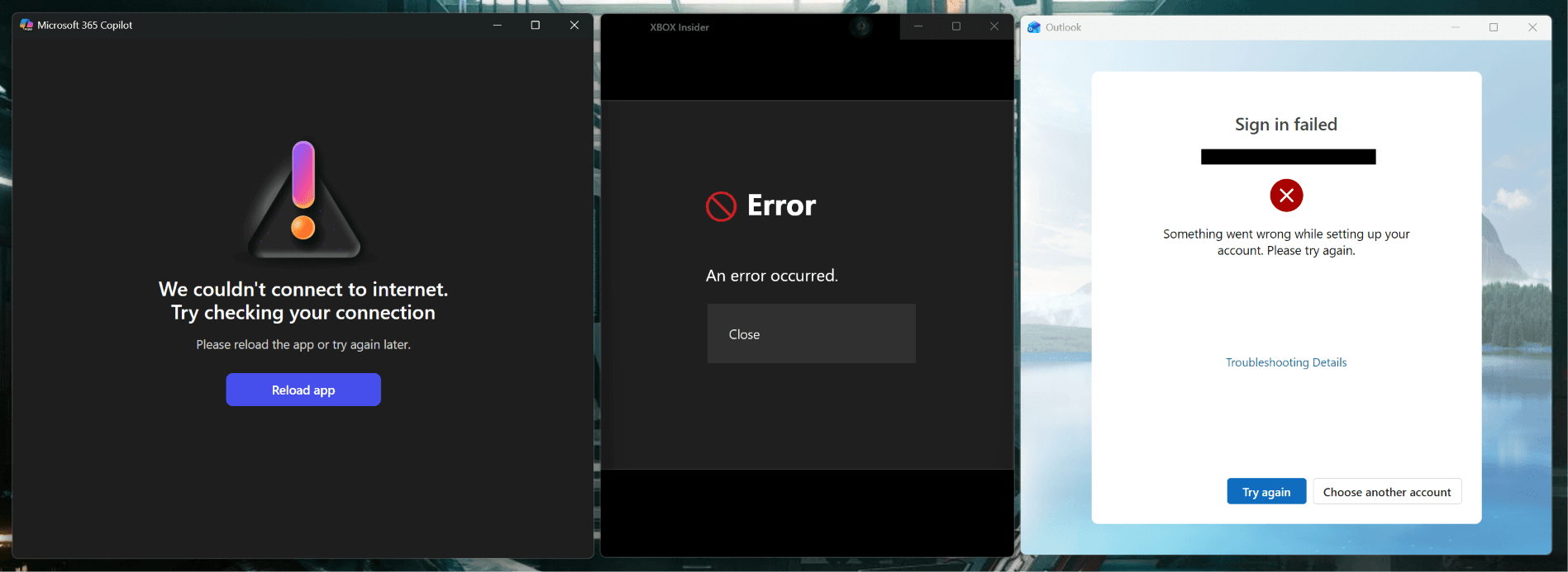 Microsoft online services degraded after running the deGDID script