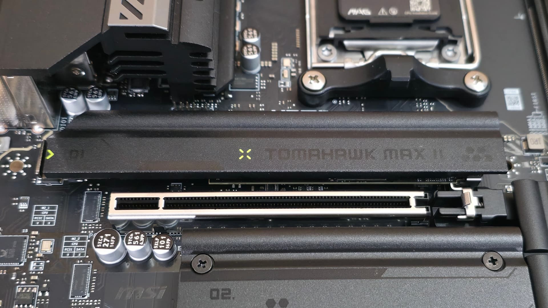 Testing motherboard m.2 heatsinks