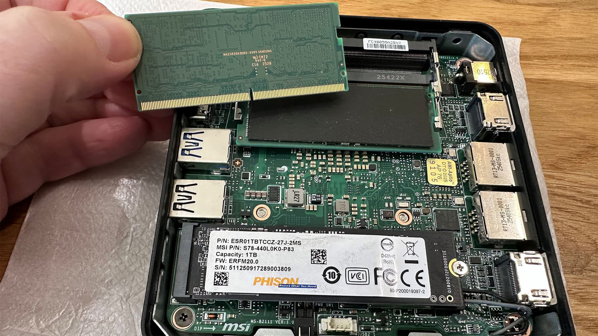 MSI Cubi NUC AI+ 3MG
