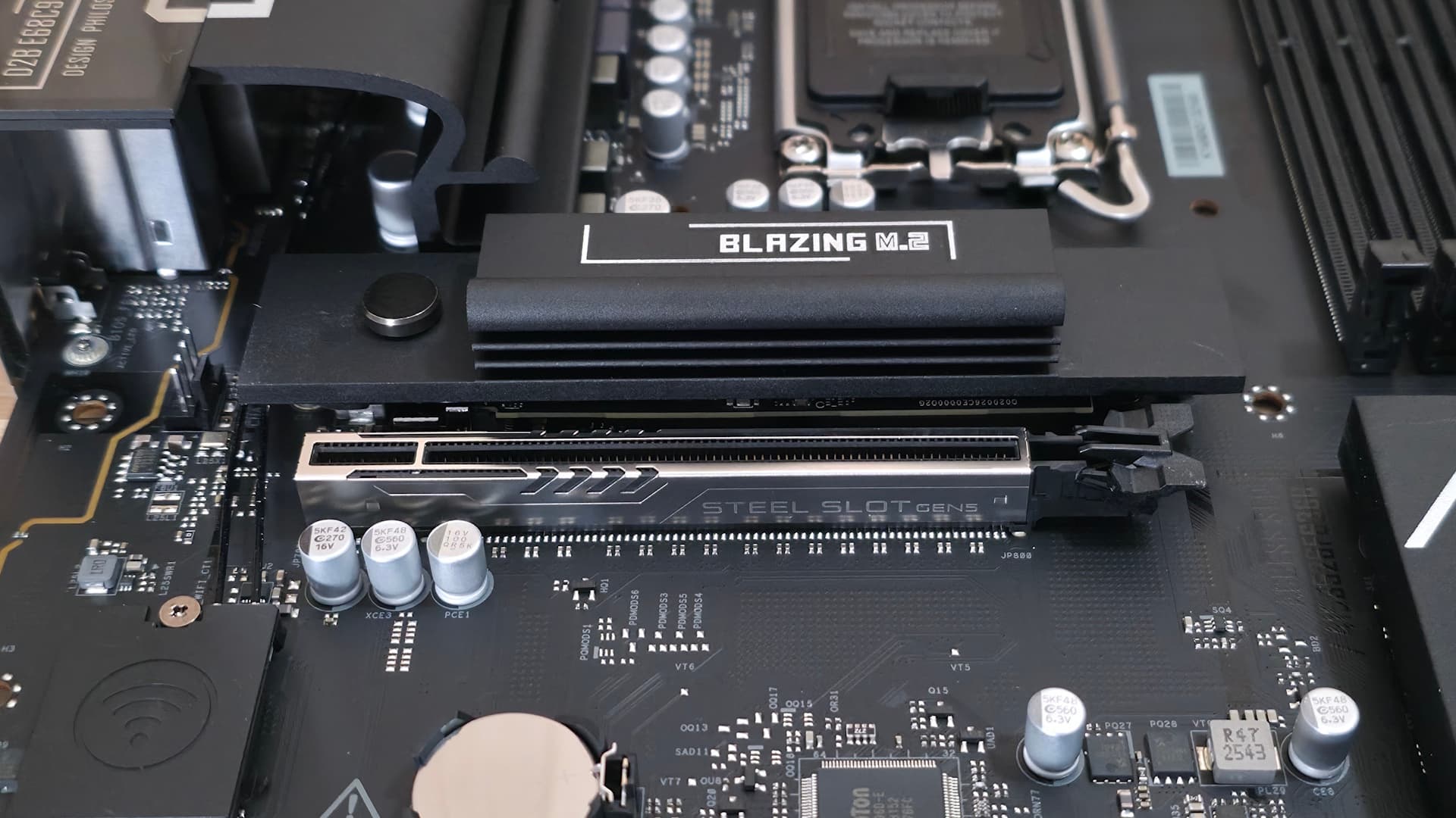 Testing motherboard m.2 heatsinks