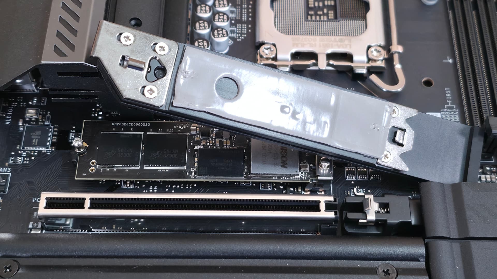 Testing motherboard m.2 heatsinks