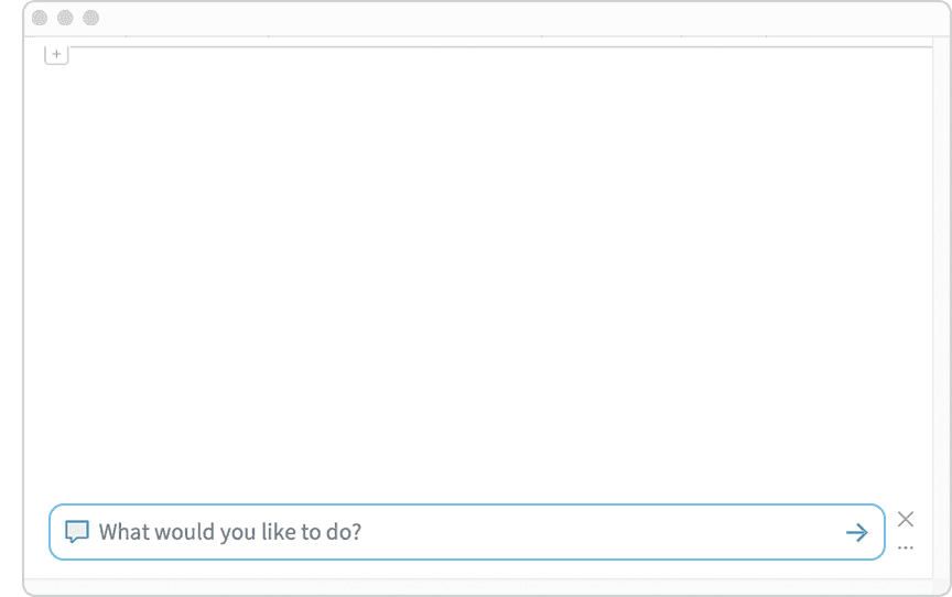 AI Assistant chatbar AI Assistant chatbar