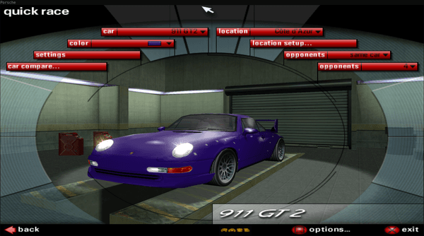 The garage view has the wrong aspect ratio depending on window size but oh well.