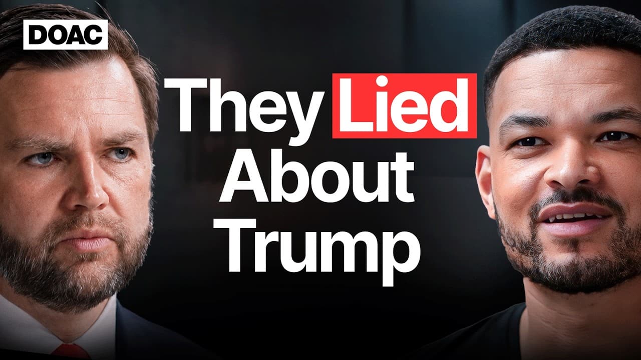 JUST RECORDED - Vice President JD Vance: They Tricked Me About Trump, I Was Wrong! - YouTube