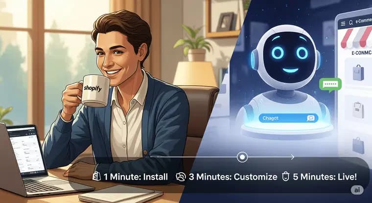 Launch an AI Sales Agent on Shopify in 5 Mins (No-Code) | Debales AI