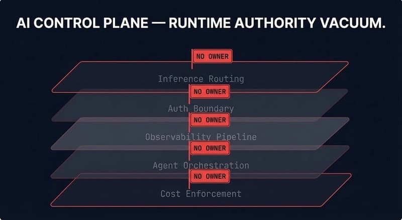 AI control plane sprawl — the new shadow IT infrastructure authority problem