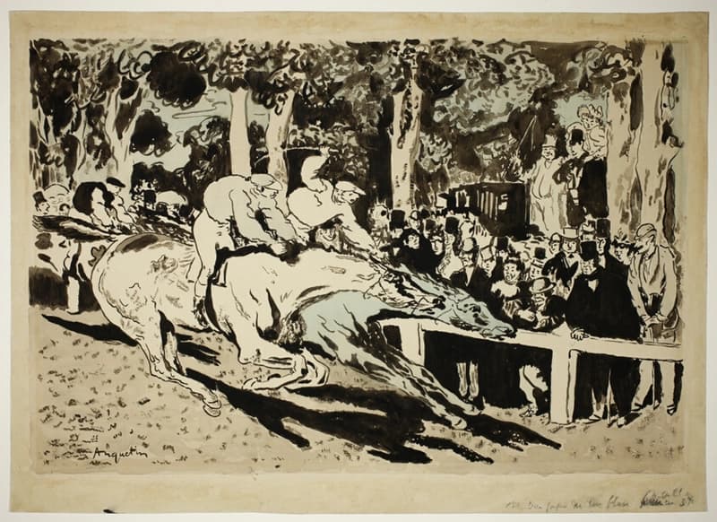 The Outsider (c. 1895) // Louis Anquetin French, 1861-1932
