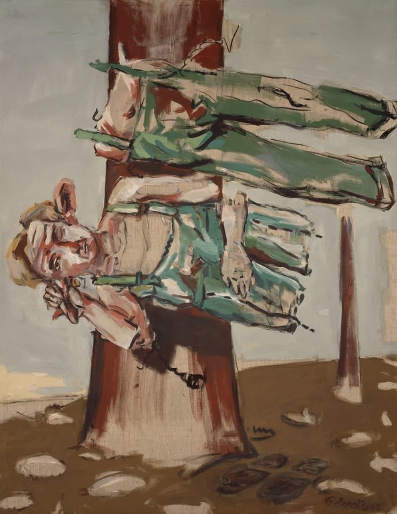 Woodman (Waldarbeiter) (1969) // Georg Baselitz German, 1938-2026