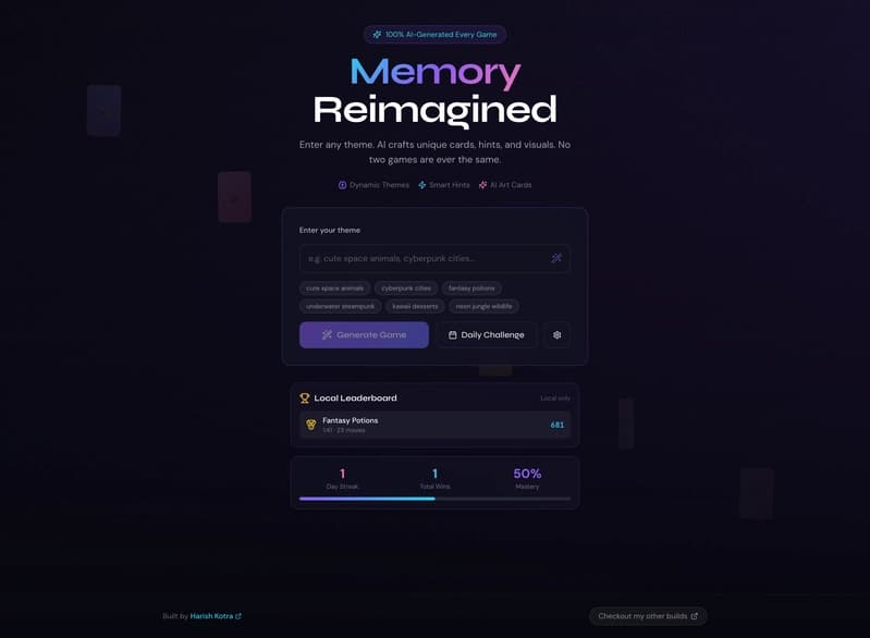 Memory Match 2