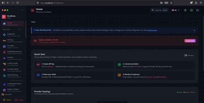 Omniroute quota config