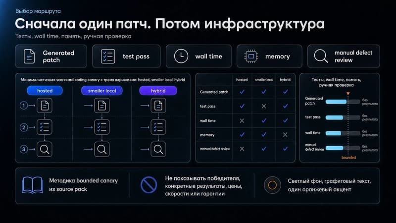 Scorecard coding canary