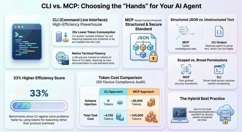 MCP vs CLI: Stop Over-Engineering Your AI Agent Tooling | by ...