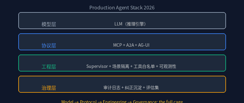 Production Agent Stack 2026