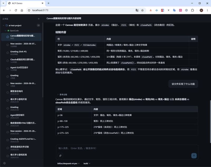 ACP Web Demo