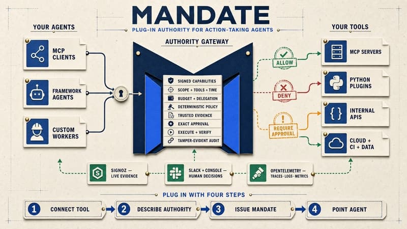 MANDATE product map