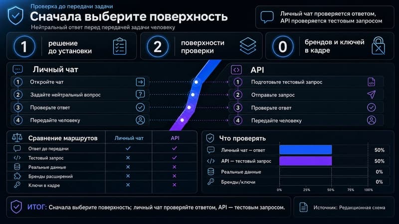 Сначала выберите поверхность, затем сравнивайте нейтральный результат