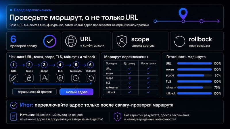 Чек-лист безопасной миграции endpoint