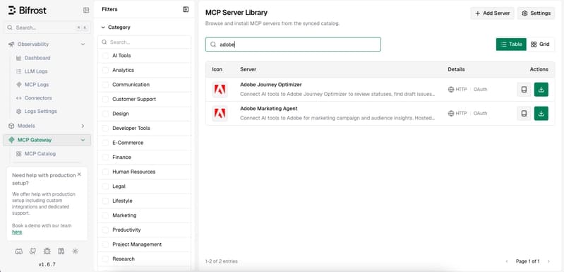 MCP Library